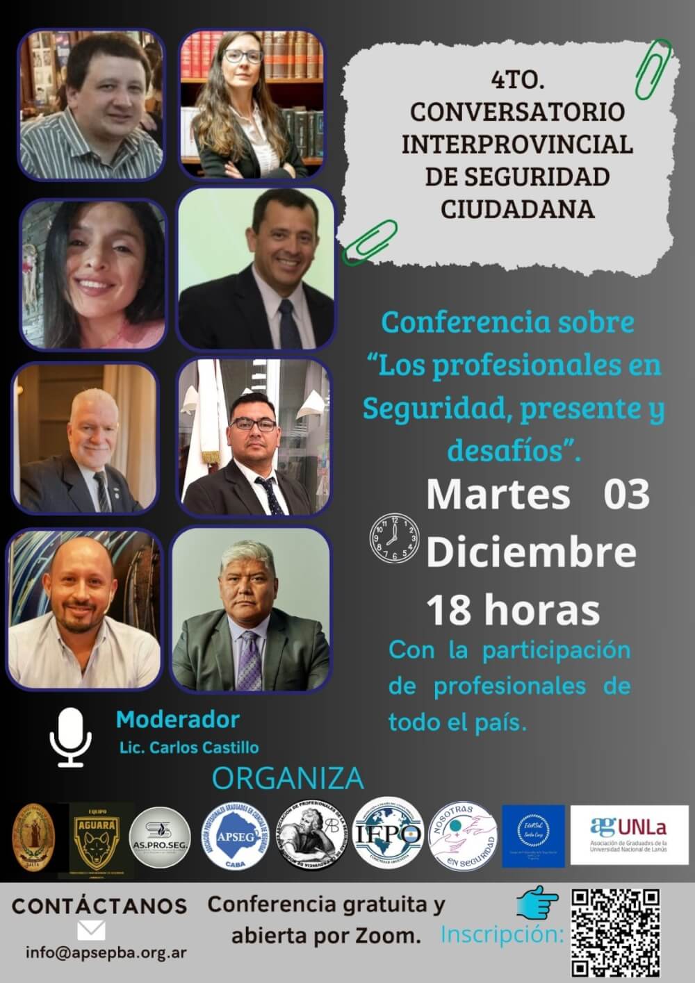 4to. Conversatorio Interprovincial de Seguridad Ciudadana 